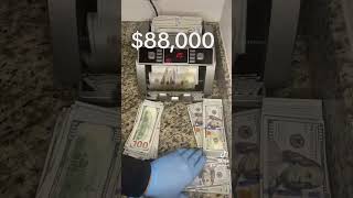 $88,000 Money Counter - Millionaire ASMR