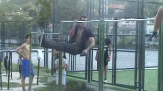 Street Fitness workout. At Bulgaria , Provadia