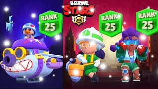 АПНУЛ ТРЁХ БОЙЦОВ НА 25 РАНГ В ДУО ШД🐡👷🌹 | BRAWL STARS