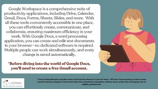 TPF Tech Excellence: Google Workplace: Dive into Docs