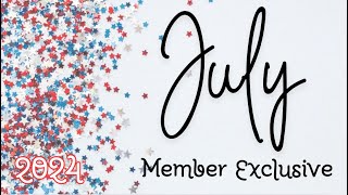 July Member Exclusive Savings Challenge Reveal!  What's Poppin!