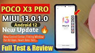 POCO X3 Pro MIUI 13.0.1.0 Update Received with Android 12 | MIUI New Features Full Testing & Review