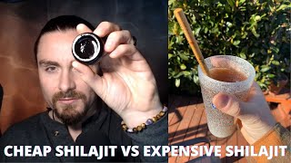 CHEAP SHILAJIT VS EXPENSIVE SHILAJIT