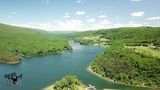 4k Drone Video - Lake Habeeb Maryland. Vivaldi Four Seasons - Summer