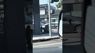 Poor homeless man in Los Angeles