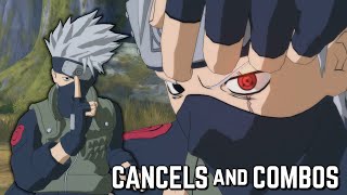 Kakshi Hatake Cancels and Combos - Naruto Ultimate Ninja Storm 4