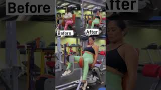 Motivate me before and after #ytshorts  #fitness