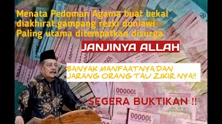 Kalau pengen hati tenang dan kaya raya duniawi,tatalah dulu pedoman agama | Kh.Abdul Ghofur