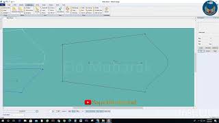 How to Angle Sleeve Gerber CAD software For Beginner Tutorial,