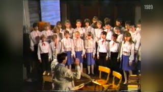 Chor Musikhauptschule 1989