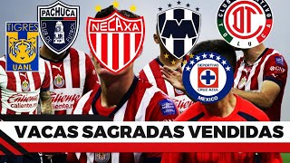 LAS CHIVAS ACABAN DE VENDER A SUS 7 VACAS SAGRADAS ESTOS SON SUS NUEVOS EQUIPOS ACEPTAN SU NUEVO CON