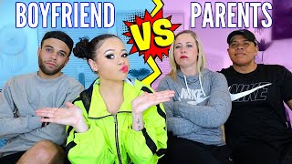 BOYFRIEND VS. PARENTS Who Knows Me Better!?