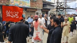 Bareilly Shia Matam 2023 | zanjeer Zani | 10 Muharram juloos |  Bareilly Azadaar e Hussain