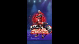 Project Cobra: The Biker Emote | Garena Free Fire Sri Lanka| #shorts