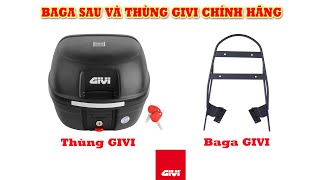 Hướng dẫn lắp baga và thùng Givi chính hãng lên xe máy