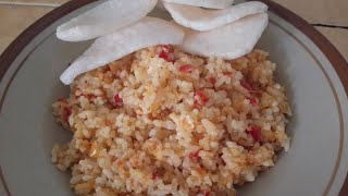 Sisa Nasi Jangan Dibuang Buat Ini Aja|| Resep Nasi Goreng