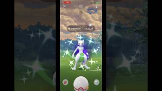 SHINY SHADOW MEWTWO!! ✨ #pokemon #pokemongo #shinyhunting #shinypokemon #shadowmewtwo #shorts