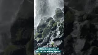 Cascata dos Caldeirões  ilha de São Miguel. Açores