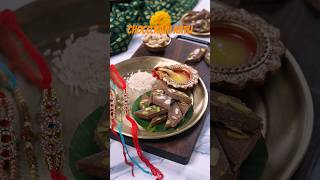 Kaju Katli With Chocolatey Twist | Raksha Bandhan Special Sweet Recipe | SaltInAll #Shorts