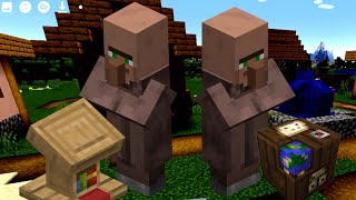 Damos trabajo a los aldeanos en Minecraft #minecraft