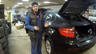 BMW X6 E71 дилер опять веселит качеством работ нас, а вот клиенту грустно !!!!