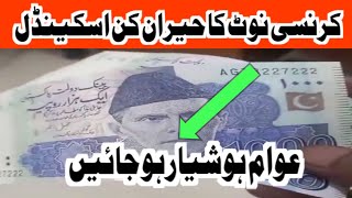 Currency note scam |