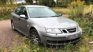 Abandoned Saab 9-3