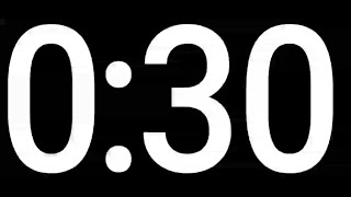 ⏰30 SECONDS COUNTDOWN / شمارش معکوس سی ثانیه ای / ۳۰ ثانیه⏰