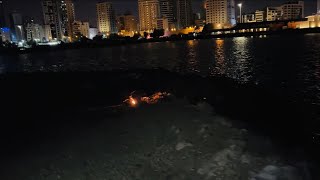 THEY TEACH US THE EASIEST WAY TO CATCH FISH | MIDNIGHT FISHING 🎣| BAHRAIN