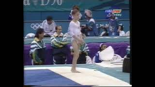 Lisa Moro (AUS) - Olympics 1996 - Team Competition - Floor Exercise