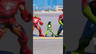 GTA V : Random Venom Vs She-Hulk Superhero Battle, Who Will Win 🔥| #Shorts | #youtubeshorts | #gta5