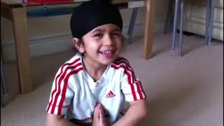 Lil Amarpreet Singh Reciting Paath