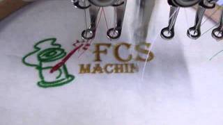 Melco EMC6 commercial embroidery machine