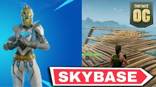 Si può Fare una VITTORIA REALE Facendo una SKYBASE?! | Fortnite OG