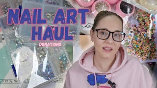 Unboxing Mixed Nail Art | Donation Haul