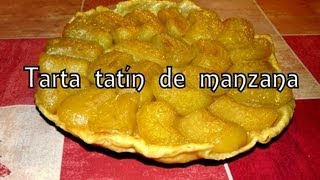 Cocina fácil - Tarta tatin manzana muy sencilla - Apple tart tatin