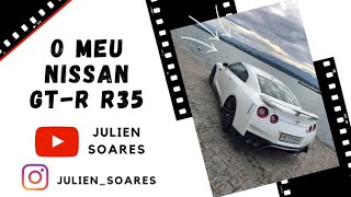 Este é o meu Nissan GT-R R35 *Sonho"