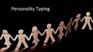 Personality Types Part 1 - Introduction