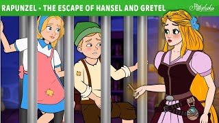 Rapunzel with Hansel and Gretel 🍭 | Bedtime Stories for Kids in English | Fairy Tales