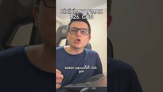 Para biriktiriyorum 326. gün #para #birikim