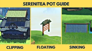 How to clip/float/sink objects in Serenitea Pot