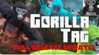 Gorilla Tag Launch Update! New map and more!