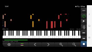 Samsung Logo Animation With Sounds: Original Vs MIDI file