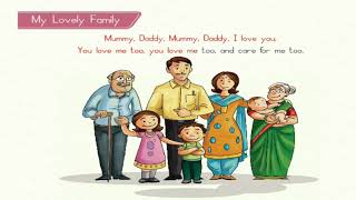 My lovely family👨‍👩‍👧‍👦 rhyme