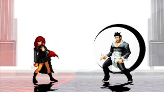 KOF Mugen) New Akiha Yagami Vs Iori Yagami