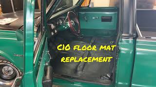 HIGH HUMPING… not in a good way - 1971 C10 floor mat fitment issues