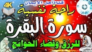 سورة البقرة كاملة مكررة لطرد الشياطين والجن والسحر والحسد وجلب الرزق والبركة تحصين surat albaqara