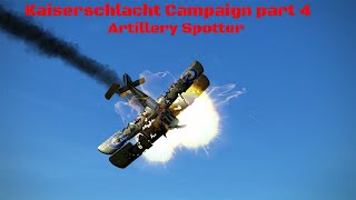 Il-2 Flying Circus | Kaiserschlacht campaign part 4 : Artillery spotter