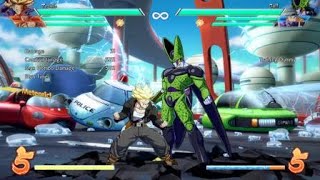 Dragon Ball FighterZ Trunks Ultimate Attack In Open Ground