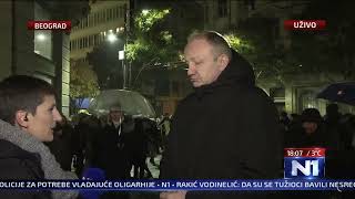 Dragan Đilas 🔴 Uživo sa protesta